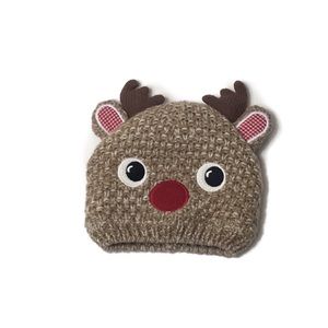 Child Reindeer Hat 12-24m igloo